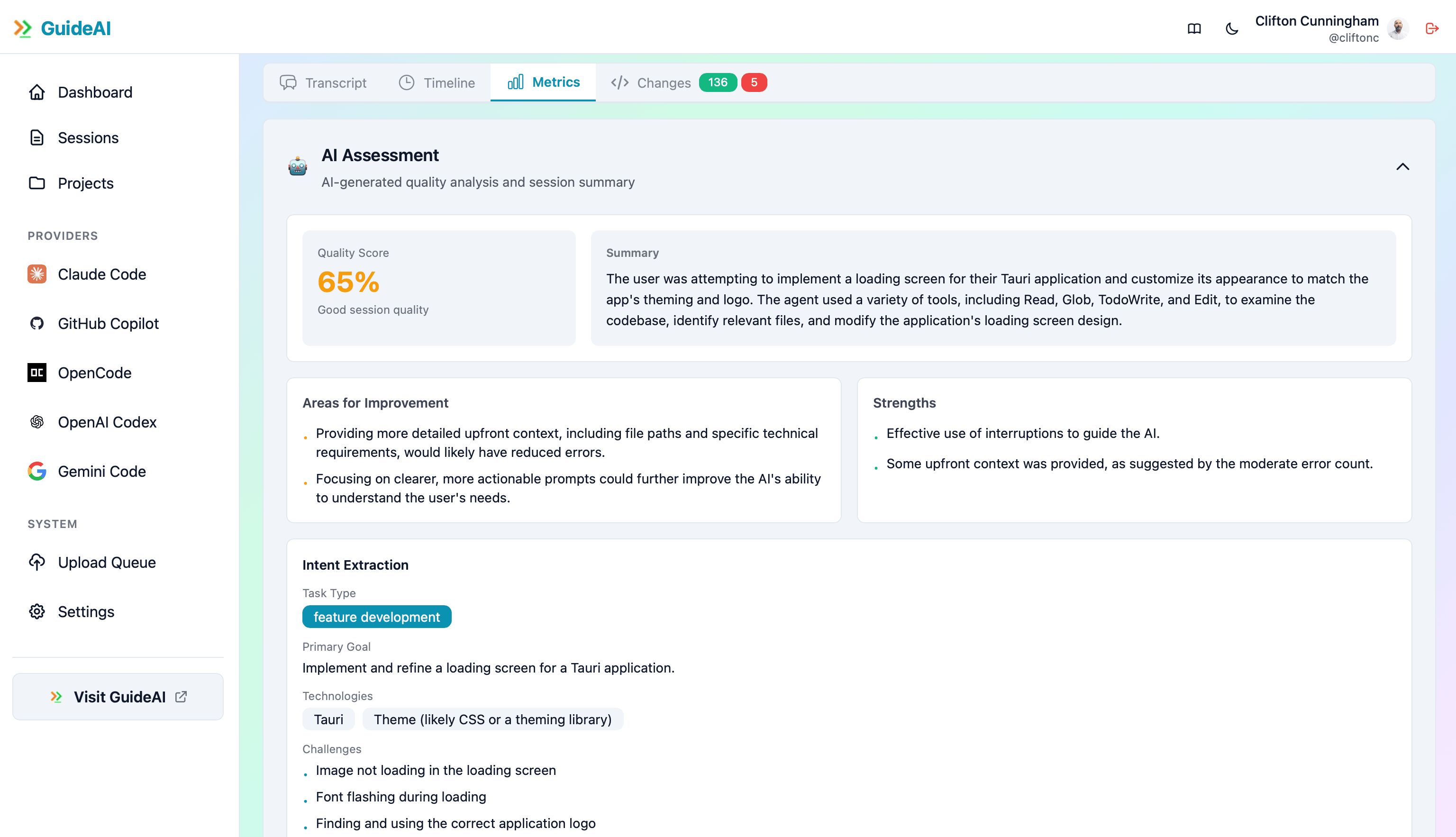 AI Session Analytics