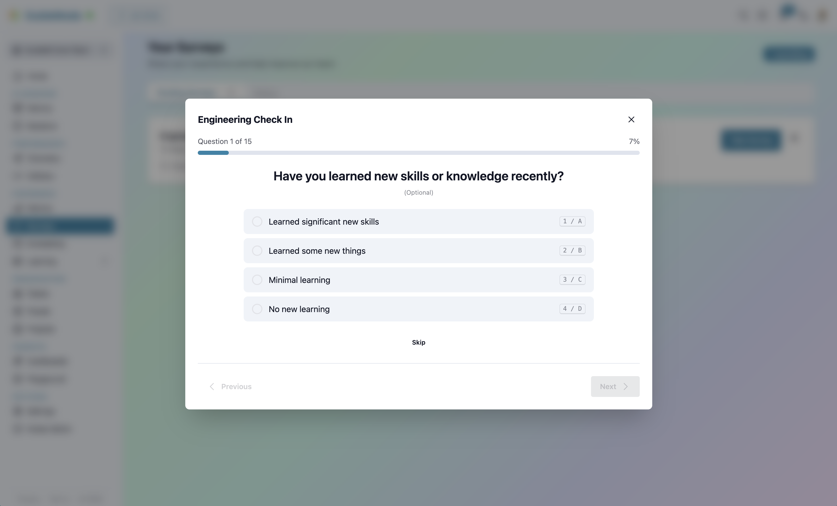 Survey Question Types